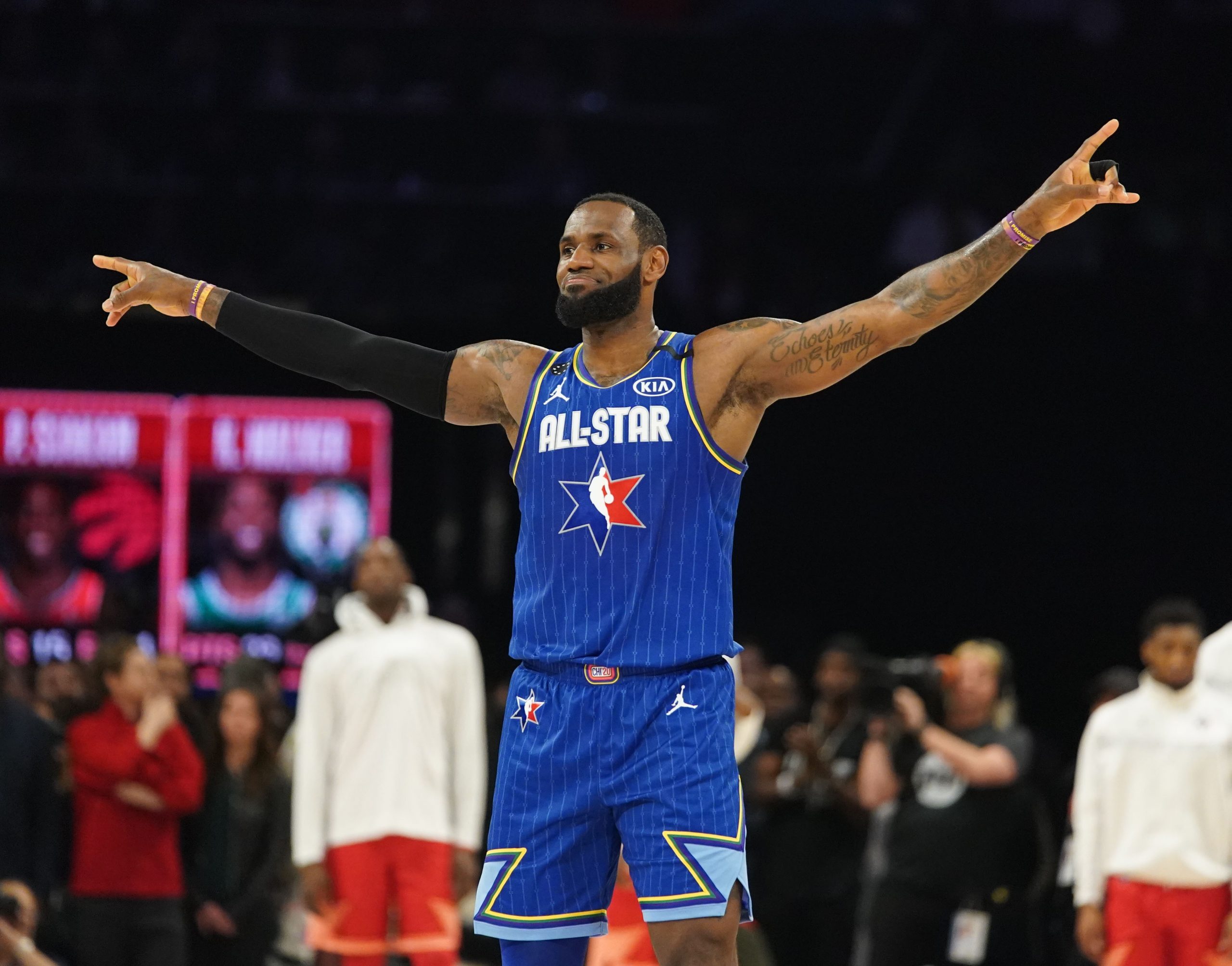 Team Lebron Vs Team Durant A Clash Of Titans In The Nba Allstar Game