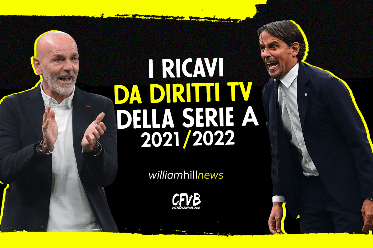 Serie A, I Ricavi Da Diritti Tv Nella Stagione 2021/2022 - WH News