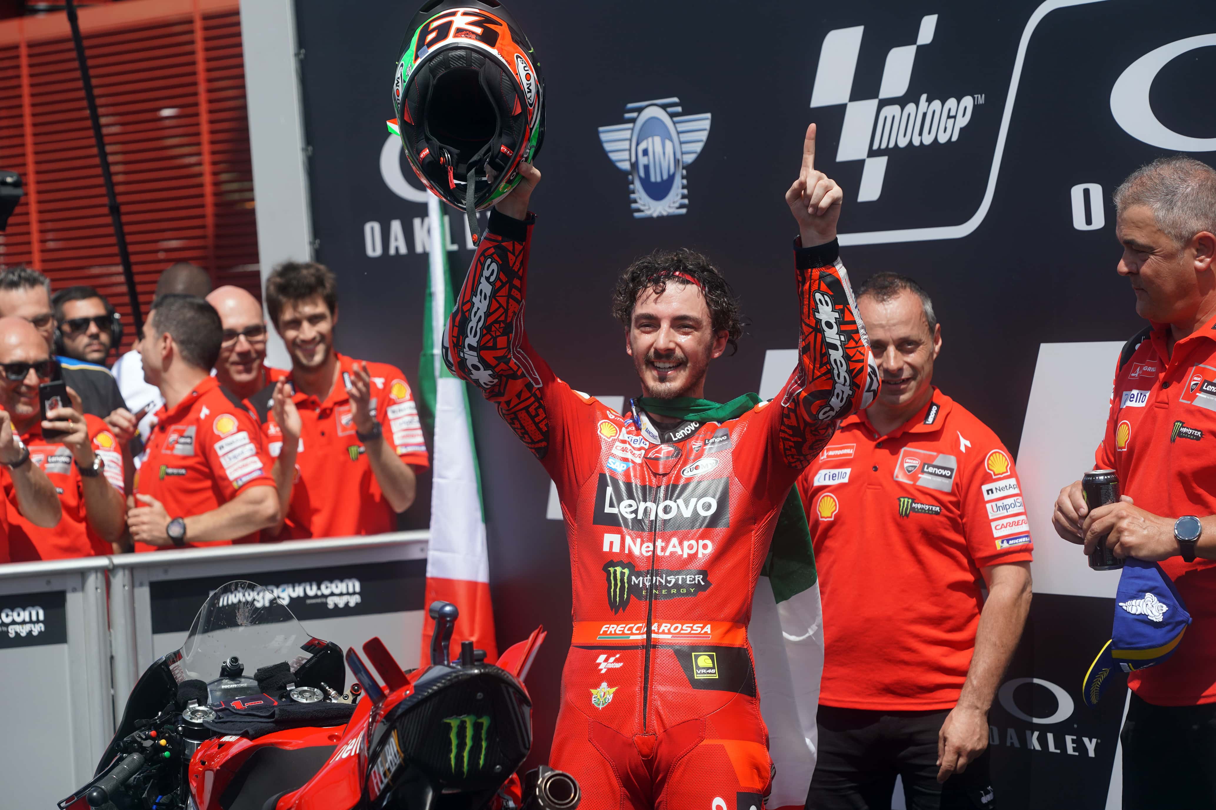 MotoGP, GP Italia: al Mugello vince Bagnaia, quattro Ducati davanti a ...